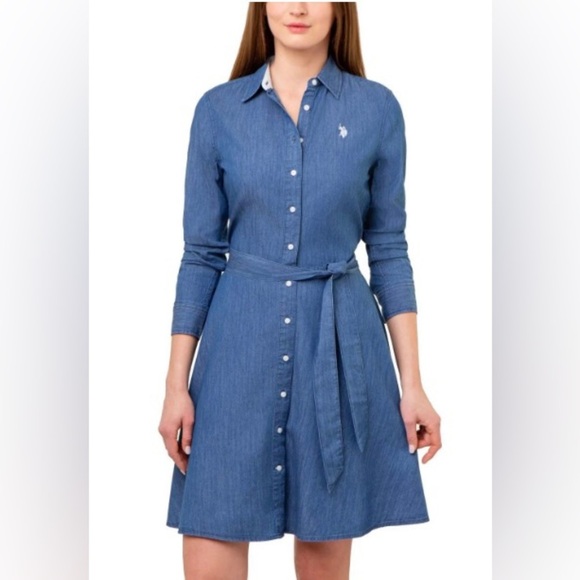 U.S. Polo Assn. Dresses & Skirts - U.S. Polo Assn Women's Shirt Dress XL